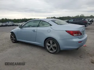 2010 Lexus IS 250 C z VIN JTHFF2C25A2506364, wystawiony jako Copart lot #58488865 z przebiegiem 87 382 mil mil oraz Szkoda całkowita • Salvage title. Historia ofert i sprzedaży dostępna na DreamBid. Obrazek 2.