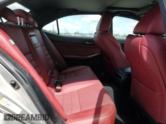 2017 Lexus IS 200t z VIN JTHBA1D28H5049807, wystawiony jako Copart lot #55746585 z przebiegiem 82 984 mil mil oraz Szkoda całkowita • Salvage title. Historia ofert i sprzedaży dostępna na DreamBid. Obrazek 10.