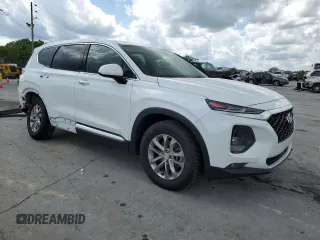 2019 Hyundai Santa Fe SEL with VIN 5NMS33ADXKH048739, listed as a Copart auction lot 53942885 with 62,182 mi miles and Clean Title. Bid and sale history available at DreamBid. Image 4.