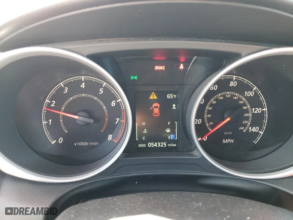 2015 Mitsubishi Outlander Sport ES with VIN 4A4AP3AU0FE010454, listed as a Copart auction lot 51141535 with 54,325 mi miles and Salvage Title. Bid and sale history available at carsss.com. Image 9.
