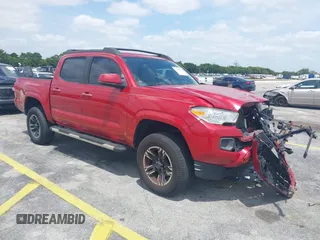 2016 Toyota Tacoma SR5 with VIN 5TFAX5GNXGX054633, listed as a IAAI auction lot 42088863 with 105,184 mi miles and . Bid and sale history available at DreamBid. Image 1.