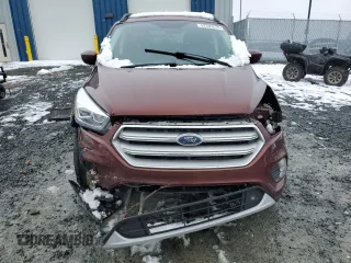2018 Ford Escape SEL with VIN 1FMCU9HD0JUC14991, listed as a Copart auction lot 52335275 with 204,508 mi miles and Salvage Title. Bid and sale history available at carsss.com. Image 5.
