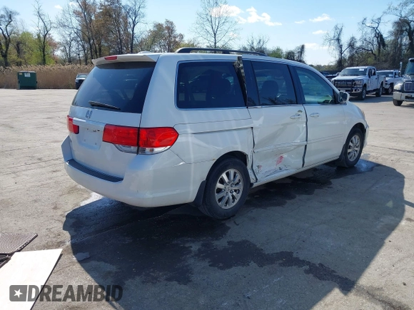2009 Honda Odyssey EX-L with VIN 5FNRL38699B008377, listed as a IAAI auction lot 41985115 with 130,186 mi miles and . Bid and sale history available at DreamBid. Image 4.