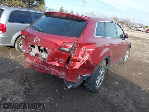 2014 Mazda CX-9 Touring with VIN JM3TB3CA3E0442072, listed as a IAAI auction lot 41487644 with 111,642 mi miles. Bid and sale history available at carsss.com. Image 4.