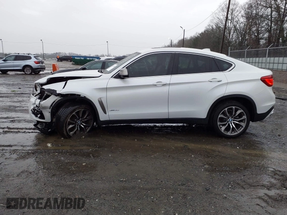 2018 BMW X6 xDrive35i with VIN 5UXKU2C52J0Z62462, listed as a IAAI auction lot 41719720 with 61,522 mi miles. Bid and sale history available at carsss.com. Image 14.