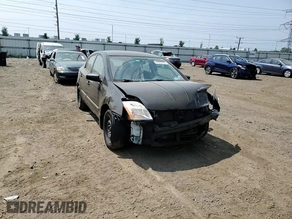 2012 Nissan Sentra S with VIN 3N1AB6AP4CL677222, listed as a Copart auction lot 61001315 with 168,809 mi miles and Salvage title. Bid and sale history available at DreamBid. Image 14.