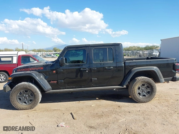 2022 Jeep Gladiator Mojave with VIN 1C6JJTEG7NL180485, listed as a IAAI auction lot 41030779 with 41,445 mi miles. Bid and sale history available at carsss.com. Image 14.