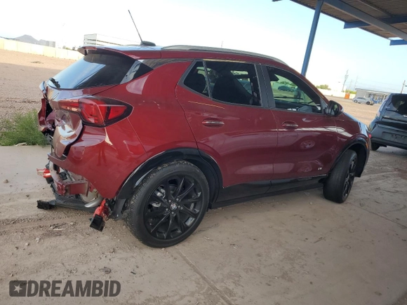 2025 Buick Encore GX Sport Touring with VIN KL4AMESL6SB021238, listed as a Copart auction lot 53388085 with 4,518 mi miles and Salvage title. Bid and sale history available at DreamBid. Image 3.