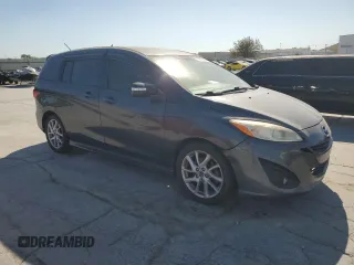 2013 Mazda 5 Touring with VIN JM1CW2CL0D0148684, listed as a Copart auction lot 76507564 with 115,431 mi miles and Salvage Title. Bid and sale history available at carsss.com. Image 4.