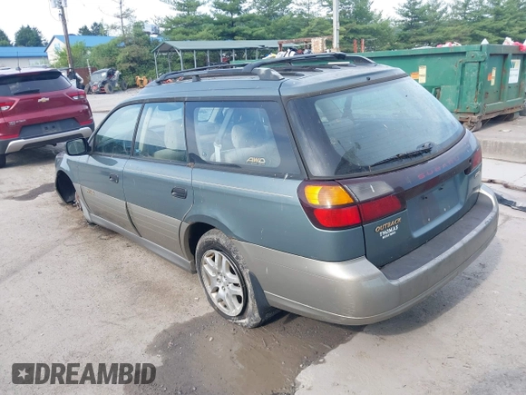 2002 Subaru Legacy Outback with VIN 4S3BH665227646139, listed as a IAAI auction lot 42687222 with 146,623 mi miles and . Bid and sale history available at DreamBid. Image 3.
