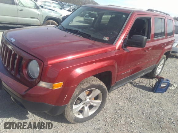 2014 Jeep Patriot Sport with VIN 1C4NJRBB8ED689016, listed as a IAAI auction lot 41613215 with 180,047 mi miles and . Bid and sale history available at carsss.com. Image 18.