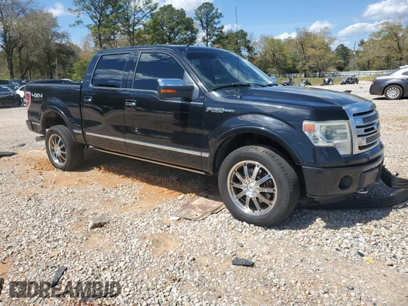2013 Ford F-150 XL with VIN 1FTFW1EF6DFB14941, listed as a Copart auction lot 50497275 with 176,672 mi miles and Salvage Title. Bid and sale history available at DreamBid. Image 4.