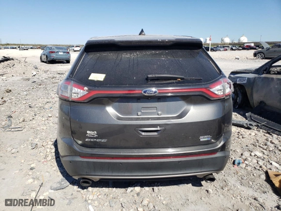 2016 Ford Edge SEL with VIN 2FMPK4J90GBC31871, listed as a Copart auction lot 49785335 with 188,275 mi miles and Salvage Title. Bid and sale history available at carsss.com. Image 6.