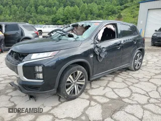 2020 Mitsubishi Outlander ES with VIN JA4AR3AU2LU026765, listed as a Copart auction lot 58154925 with 99,184 mi miles and Salvage title. Bid and sale history available at DreamBid. Image 1.