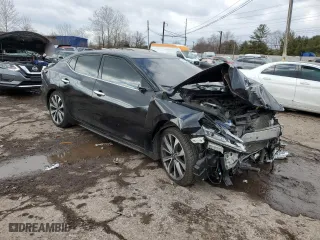 2019 Nissan Maxima SV with VIN 1N4AA6AV1KC361548, listed as a Copart auction lot 42055085 with 0 mi miles and Salvage Title. Bid and sale history available at carsss.com. Image 4.