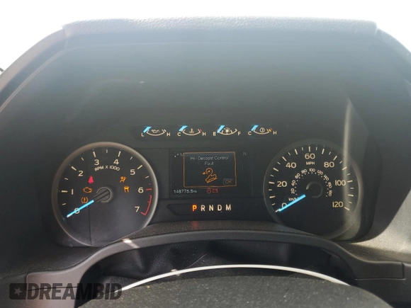 2018 Ford F-150 XL with VIN 1FTEW1EG7JFA64678, listed as a Copart auction lot 56411315 with 148,775 mi miles and Salvage title. Bid and sale history available at DreamBid. Image 9.