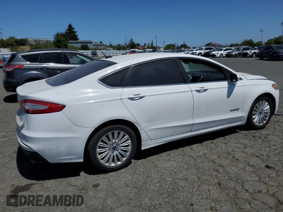 2014 Ford Fusion SE Hybrid with VIN 3FA6P0LU5ER104422, listed as a Copart auction lot 58584425 with 166,419 mi miles and Salvage title. Bid and sale history available at DreamBid. Image 3.