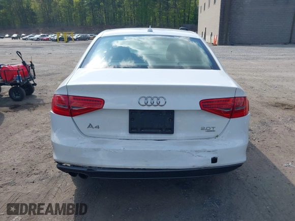 2015 Audi A4 Premium with VIN WAUDFAFL4FA016306, listed as a IAAI auction lot 42267855 with 140,647 mi miles and . Bid and sale history available at DreamBid. Image 16.