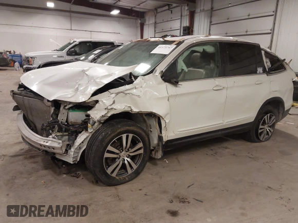 2016 Honda Pilot EX-L with VIN 5FNYF6H79GB019440, listed as a IAAI auction lot 41375747 with 199,535 mi miles. Bid and sale history available at carsss.com. Image 18.