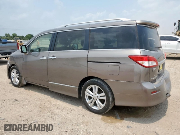 2014 Nissan Quest SV z VIN JN8AE2KP0E9101509, wystawiony jako Copart lot #58003325 z przebiegiem 198 287 mil mil oraz Czysty tytuł • Clean title. Historia ofert i sprzedaży dostępna na DreamBid. Obrazek 2.