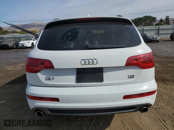 2015 Audi Q7 3.0L TDI Prestige with VIN WA1WMAFE8FD014490, listed as a Copart auction lot 79130434 with 120,237 mi miles and Salvage Title. Bid and sale history available at carsss.com. Image 6.