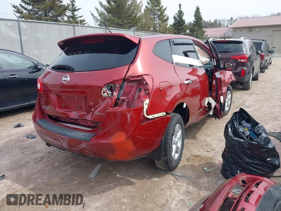 2010 Nissan Rogue S with VIN JN8AS5MT9AW019505, listed as a IAAI auction lot 41931597 with Not Provided miles and . Bid and sale history available at DreamBid. Image 4.