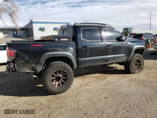 2019 Toyota Tacoma 4WD SR with VIN 5TFCZ5AN6KX192108, listed as a Copart auction lot 45383965 with 65,654 mi miles and Salvage Title. Bid and sale history available at carsss.com. Image 3.
