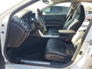 2017 Acura TLX V6 w/Technology Pkg with VIN 19UUB3F51HA002847, listed as a Copart auction lot 57144944 with 0 mi miles and Salvage Title. Bid and sale history available at carsss.com. Image 7.