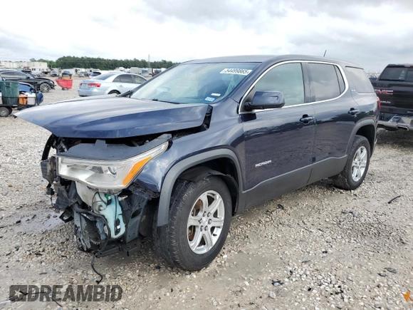 2017 GMC Acadia SLE with VIN 1GKKNKLA2HZ295057, listed as a Copart auction lot 54499865 with 270,696 mi miles and Salvage Title. Bid and sale history available at DreamBid. Image 1.