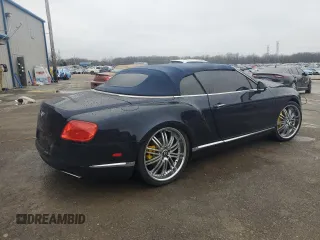 2013 Bentley Continental GT with VIN SCBGR3ZA3DC078314, listed as a Copart auction lot 43062685 with 71,542 mi miles and Salvage Title. Bid and sale history available at DreamBid. Image 3.