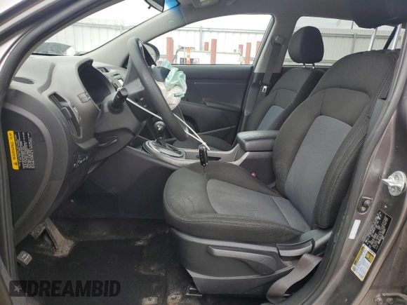 2014 Kia Sportage LX with VIN KNDPBCAC4E7548147, listed as a Copart auction lot 52459665 with 108,667 mi miles and Non Repairable. Bid and sale history available at carsss.com. Image 7.