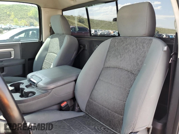 2016 Ram 1500 Big Horn with VIN 3C6JR7BT3GG122858, listed as a Copart auction lot 57103695 with 143,288 mi miles and Salvage title. Bid and sale history available at DreamBid. Image 10.