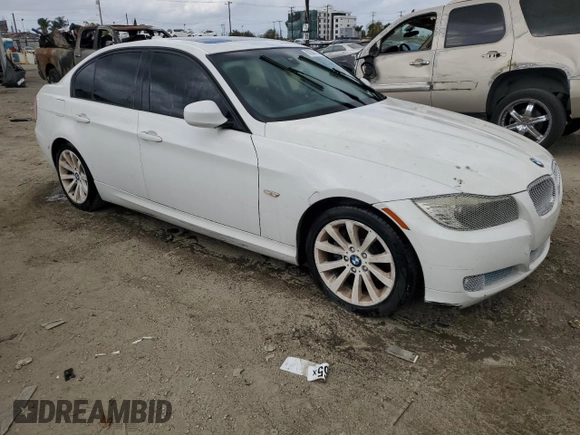 2011 BMW 3 Series 328i with VIN WBAPH5C52BA441196, listed as a Copart auction lot 54251265 with 132,300 mi miles and Clean Title. Bid and sale history available at carsss.com. Image 4.