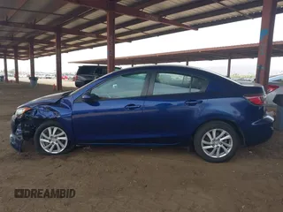 2012 Mazda Mazda3 i Touring with VIN JM1BL1V82C1611229, listed as a IAAI auction lot 41809234 with 124,929 mi miles. Bid and sale history available at carsss.com. Image 15.