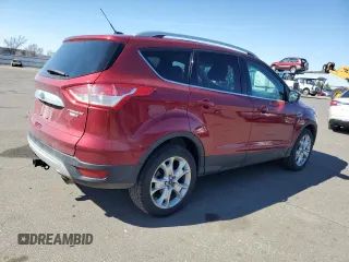 2016 Ford Escape Titanium with VIN 1FMCU9J91GUC59372, listed as a Copart auction lot 50614645 with 97,433 mi miles and Salvage Title. Bid and sale history available at carsss.com. Image 3.