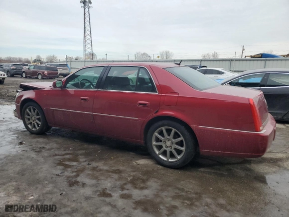 2006 Cadillac DTS w/1SE with VIN 1G6KD57906U172614, listed as a Copart auction lot 42615665 with 0 mi miles and Salvage Title. Bid and sale history available at carsss.com. Image 2.