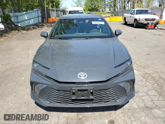 2025 Toyota Camry LE с VIN 4T1DBADK2SU003275, выставлен на аукционе Copart как лот 54206635 с пробегом Не указан миль и Списание • Salvage title. История ставок и продаж доступна на DreamBid. Изображение 5.