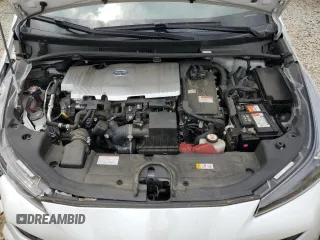 2021 Toyota Prius L Eco with VIN JTDKAMFU4M3129824, listed as a Copart auction lot 57788635 with 38,556 mi miles and Salvage title. Bid and sale history available at DreamBid. Image 11.