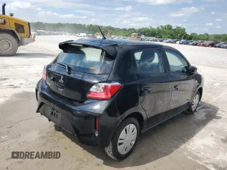 2024 Mitsubishi Mirage ES z VIN ML32AUHJ8RH019830, wystawiony jako Copart lot #58523095 z przebiegiem 6 862 mil mil oraz Czysty tytuł • Clean title. Historia ofert i sprzedaży dostępna na DreamBid. Obrazek 3.