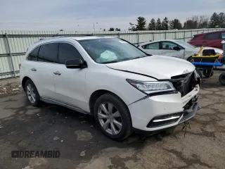 2015 Acura MDX Advance/Entertainment Pkg with VIN 5FRYD4H80FB013753, listed as a Copart auction lot 46831115 with 171,227 mi miles and Salvage Title. Bid and sale history available at carsss.com. Image 4.