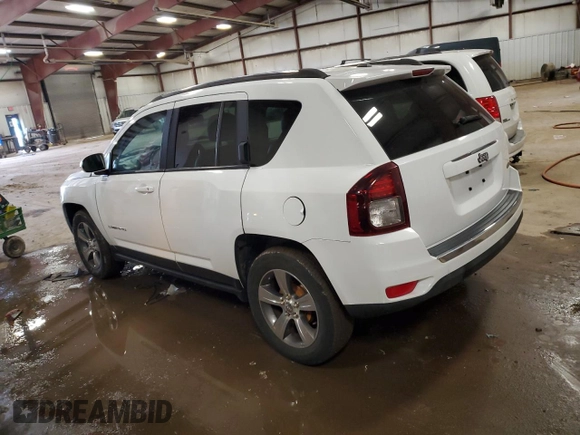 2016 Jeep Compass Latitude with VIN 1C4NJCEA1GD784522, listed as a Copart auction lot 48500095 with 134,642 mi miles and Clean Title. Bid and sale history available at carsss.com. Image 2.