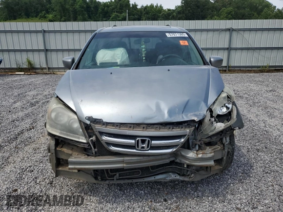 2005 Honda Odyssey EX-L with VIN 5FNRL38765B088756, listed as a Copart auction lot 57071365 with 243,277 mi miles and Salvage title. Bid and sale history available at DreamBid. Image 5.