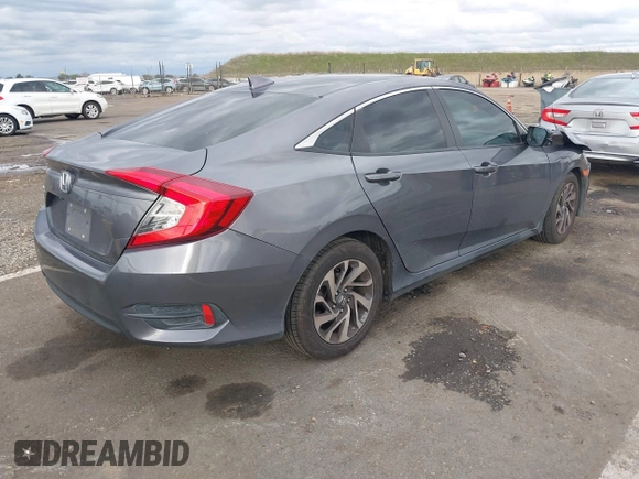2017 Honda Civic EX z VIN 19XFC2F74HE219712, wystawiony jako IAAI lot #41499193 z przebiegiem 182 439 mil mil oraz . Historia ofert i sprzedaży dostępna na DreamBid. Obrazek 4.