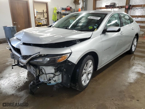 2021 Chevrolet Malibu LT with VIN 1G1ZD5ST3MF064304, listed as a Copart auction lot 46102095 with 81,013 mi miles and Salvage Title. Bid and sale history available at carsss.com. Image 1.