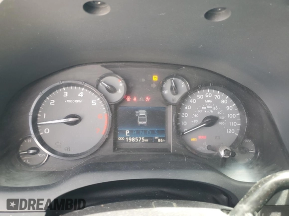 2016 Toyota Tundra SR with VIN 5TFRM5F17GX100591, listed as a Copart auction lot 53256375 with 198,575 mi miles and Salvage title. Bid and sale history available at DreamBid. Image 9.