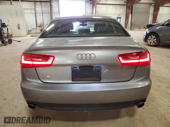 2013 Audi A6 3.0T Premium Plus with VIN WAUGGAFC8DN013487, listed as a Copart auction lot 49599095 with 135,739 mi miles and Clean Title. Bid and sale history available at carsss.com. Image 6.