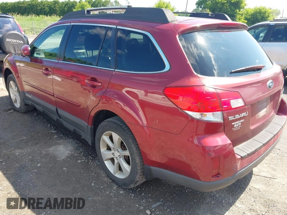 2013 Subaru Outback Premium with VIN 4S4BRBCC6D3271788, listed as a IAAI auction lot 42655533 with 135,805 mi miles and . Bid and sale history available at DreamBid. Image 3.