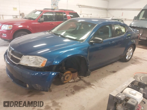 2009 Dodge Avenger SXT with VIN 1B3LC56D19N509995, listed as a IAAI auction lot 42084367 with 161,393 mi miles and . Bid and sale history available at DreamBid. Image 2.