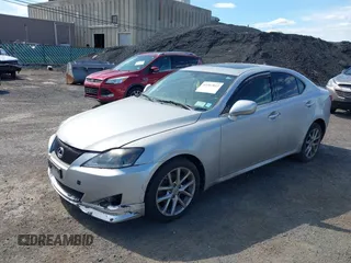 2007 Lexus IS 250 z VIN JTHCK262575008747, wystawiony jako IAAI lot #42307812 z przebiegiem 190 705 mil mil oraz . Historia ofert i sprzedaży dostępna na DreamBid. Obrazek 2.
