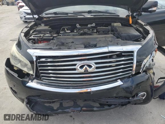 2012 Infiniti QX56 8-passenger with VIN JN8AZ2ND8C9715923, listed as a Copart auction lot 79192944 with 250,177 mi miles and Salvage Title. Bid and sale history available at carsss.com. Image 12.